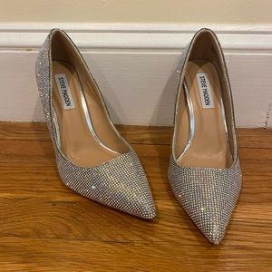Brand New Steve Madden Iridescent Crystal Pumps